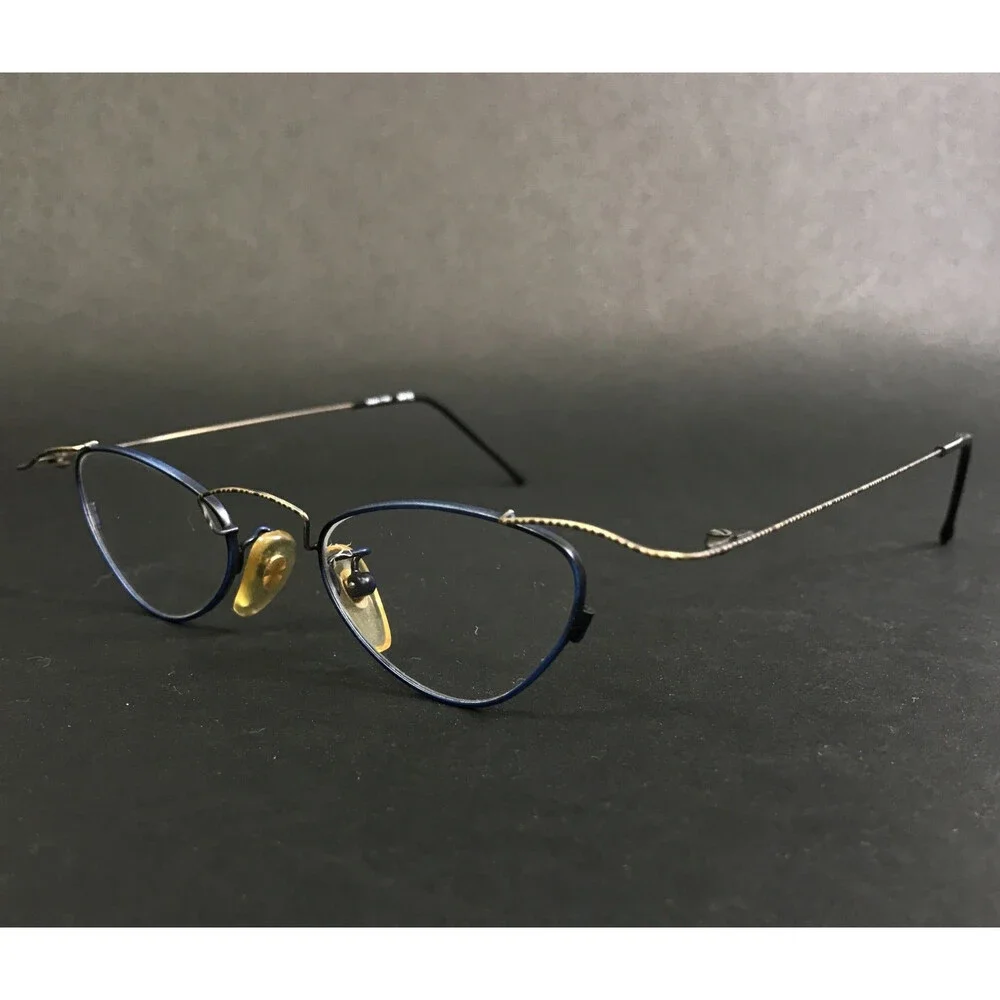 Arte Eyeglasses Frames MOD.6011 COL. K32 Blue Striped Gold Modern MCM 42-18-135